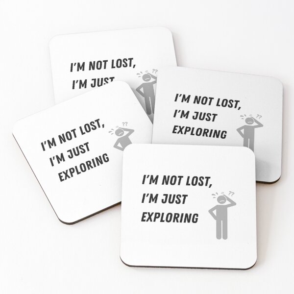 Item preview, I'm not lost i'm just exploring designed and sold by Easywear.