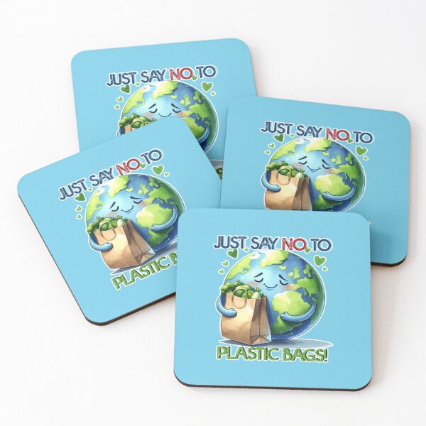 Item preview, Earth Day Just Say No To Plastic designed and sold by WoodburyLake.