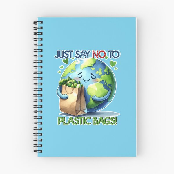 Item preview, Earth Day Just Say No To Plastic designed and sold by WoodburyLake.