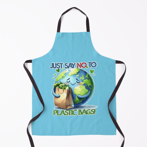 Item preview, Earth Day Just Say No To Plastic designed and sold by WoodburyLake.