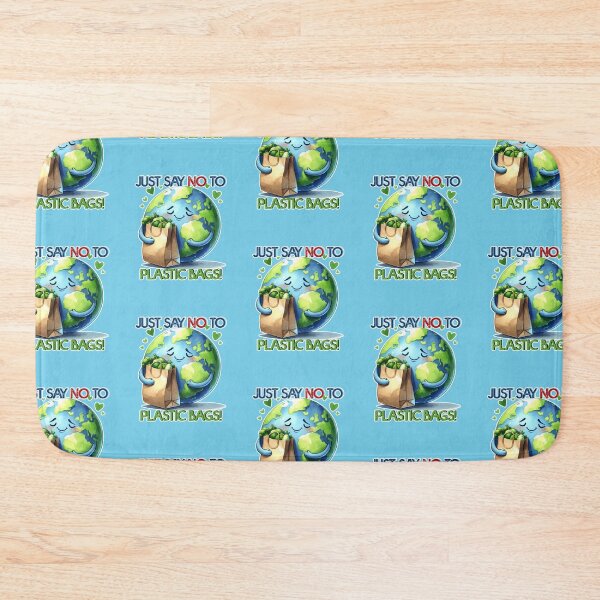 Item preview, Earth Day Just Say No To Plastic designed and sold by WoodburyLake.