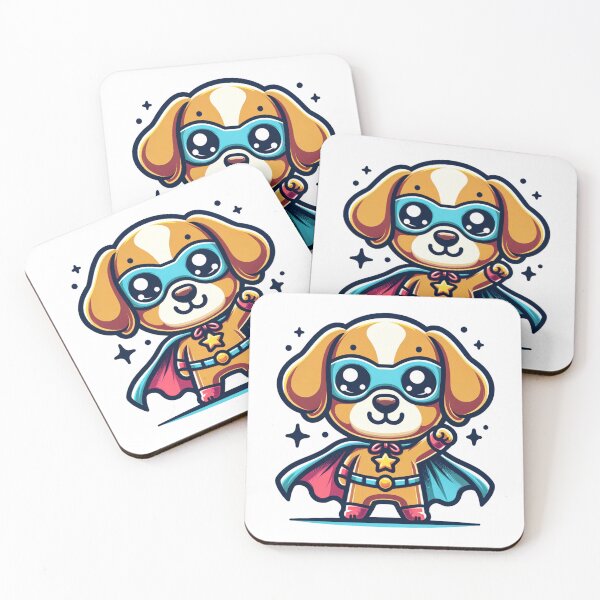 Item preview, Cute Superhero Dog designed and sold by PassionforLove.