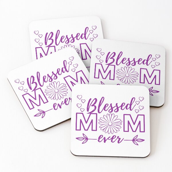 Artikelvorschau, Gesegnete Mama aller Zeiten, lila Design entworfen und verkauft von MoriaStore.