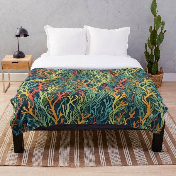 Item preview, Abstract Colorful Sea Kelp Pattern designed and sold by calibrit.