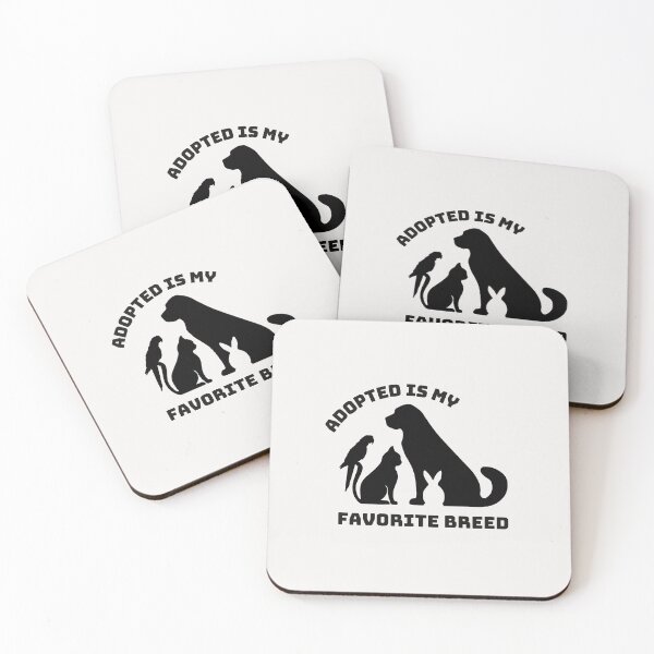 Item preview, adopted is my favorite breed designed and sold by creativechaster.