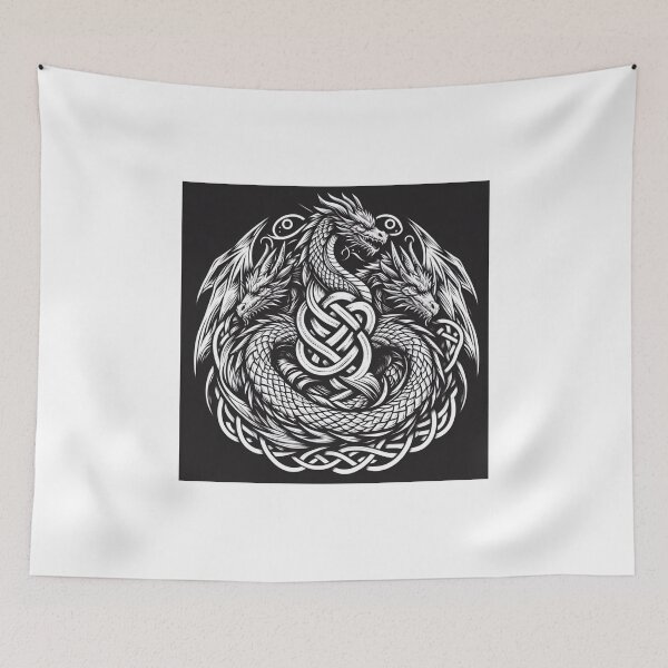 Item preview, Dragon emblem designed and sold by BrainGrafic.