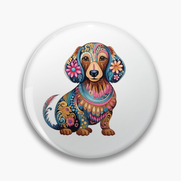 Artikelvorschau, Mandala-Hund entworfen und verkauft von CHRISMARTE.