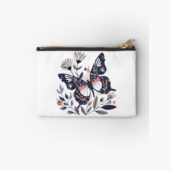 Item preview, Boho Vintage Watercolor Butterflies Flowers Colorful Butterfly Flora Mot Spring Summer  designed and sold by darunwan.