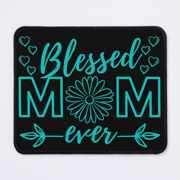 Artikelvorschau, Gesegnete Mama aller Zeiten, himmelblaues Design entworfen und verkauft von MoriaStore.