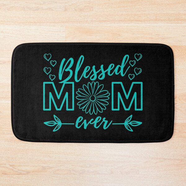 Artikelvorschau, Gesegnete Mama aller Zeiten, himmelblaues Design entworfen und verkauft von MoriaStore.