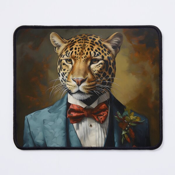 Item preview, Jaguar Portrait Art designed and sold by ConfettiSkyArt.