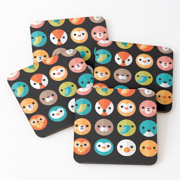Item preview,  Smiley Faces - Cute Animal Faces designed and sold by Zachurdon21.