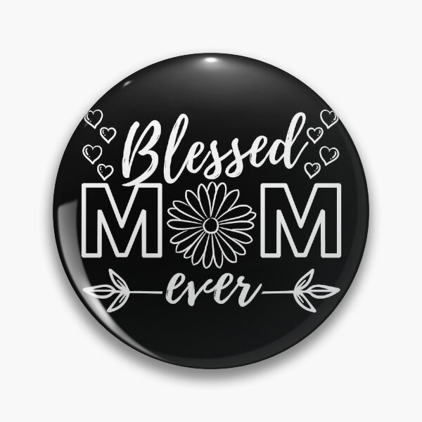 Artikelvorschau, Gesegnete Mama aller Zeiten, weißes Design entworfen und verkauft von MoriaStore.