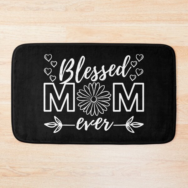 Artikelvorschau, Gesegnete Mama aller Zeiten, weißes Design entworfen und verkauft von MoriaStore.