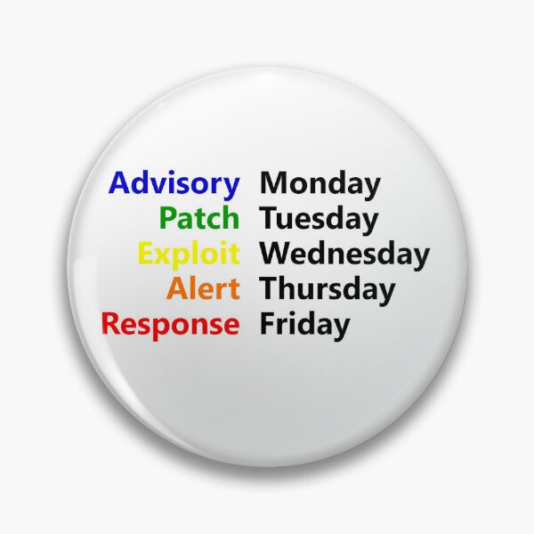 Item preview,  The Incident Response Workweek (Black) designed and sold by Hacktopus.
