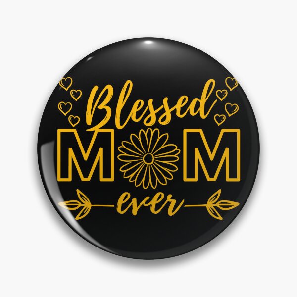 Artikelvorschau, Gesegnete Mama aller Zeiten, gelbes Design entworfen und verkauft von MoriaStore.