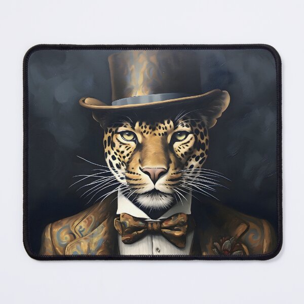 Item preview, Leopard Portrait Art designed and sold by ConfettiSkyArt.