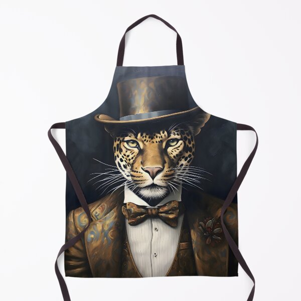 Item preview, Leopard Portrait Art designed and sold by ConfettiSkyArt.