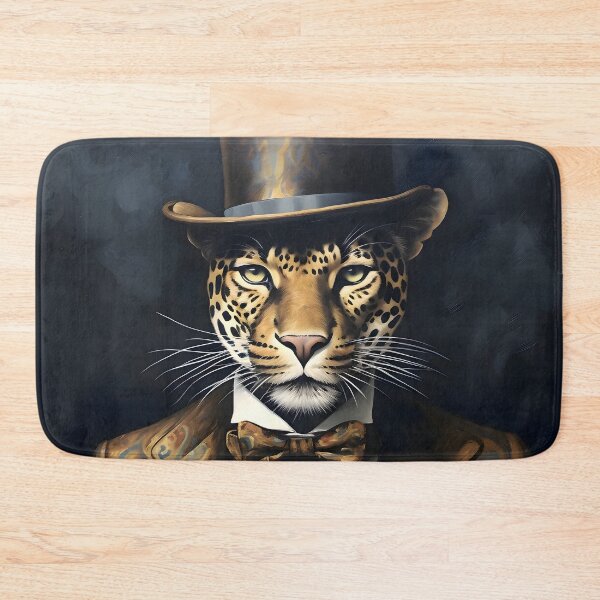 Item preview, Leopard Portrait Art designed and sold by ConfettiSkyArt.