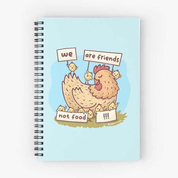 Item preview, We are friends not food - cute chicks designed and sold by Frank J. Art.