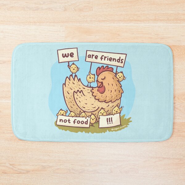Item preview, We are friends not food - cute chicks designed and sold by Frank J. Art.
