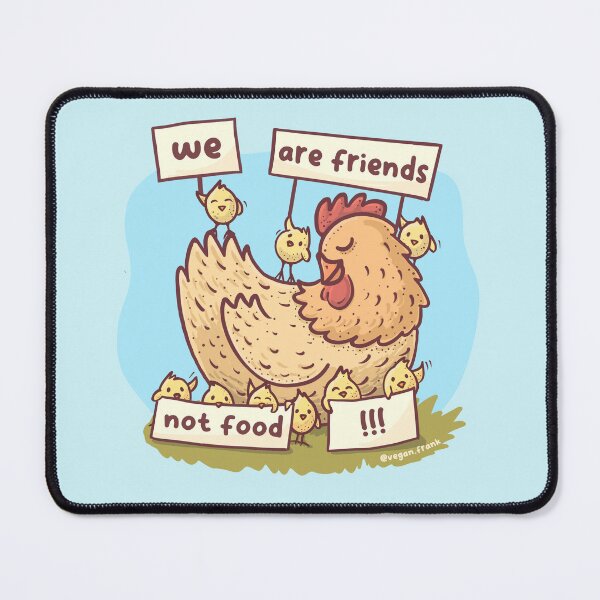 Item preview, We are friends not food - cute chicks designed and sold by Frank J. Art.