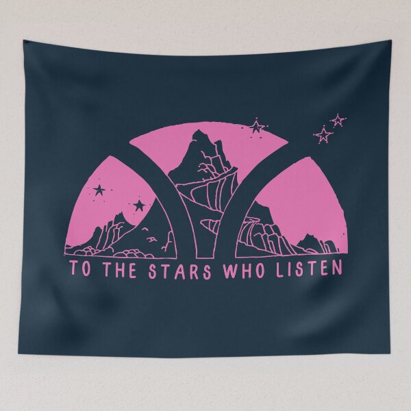 Item preview, To the stars who listen - pink designed and sold by Neadoodles.