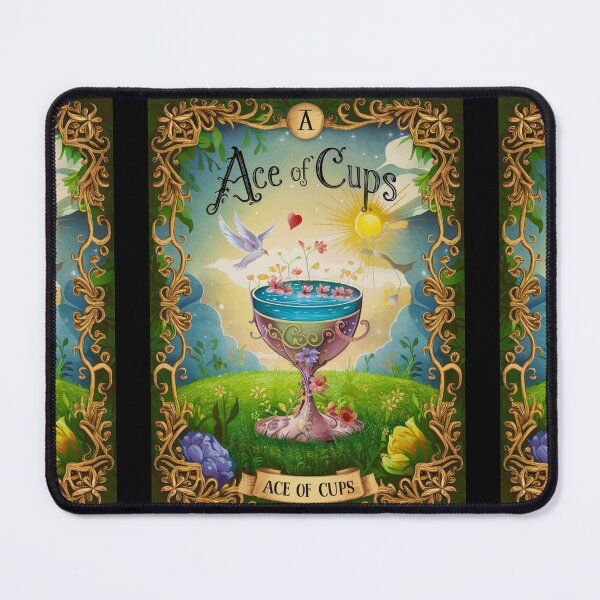 Item preview, Tarot Card - Ace of Cups designed and sold by ZodiacWonders.
