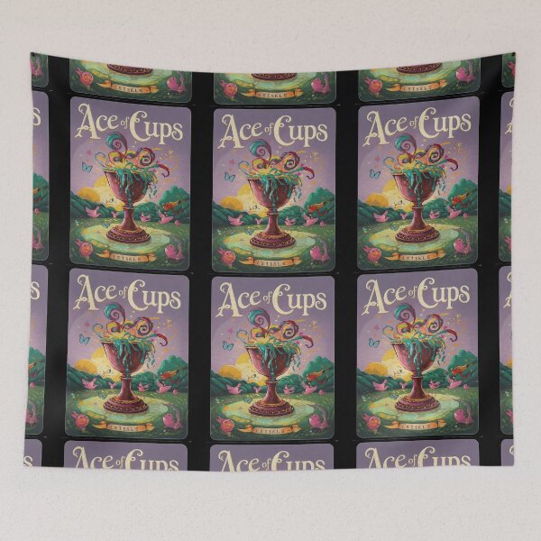 Item preview, Tarot Card - Ace of Cups designed and sold by ZodiacWonders.