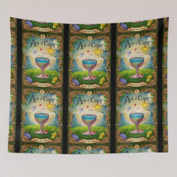 Item preview, Tarot Card - Ace of Cups designed and sold by ZodiacWonders.