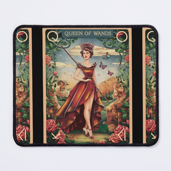 Item preview, Tarot Card - Queen of Wands designed and sold by ZodiacWonders.