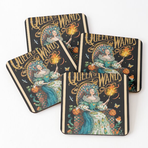 Item preview, Tarot Card - Queen of Wands designed and sold by ZodiacWonders.