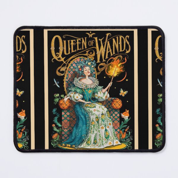Item preview, Tarot Card - Queen of Wands designed and sold by ZodiacWonders.
