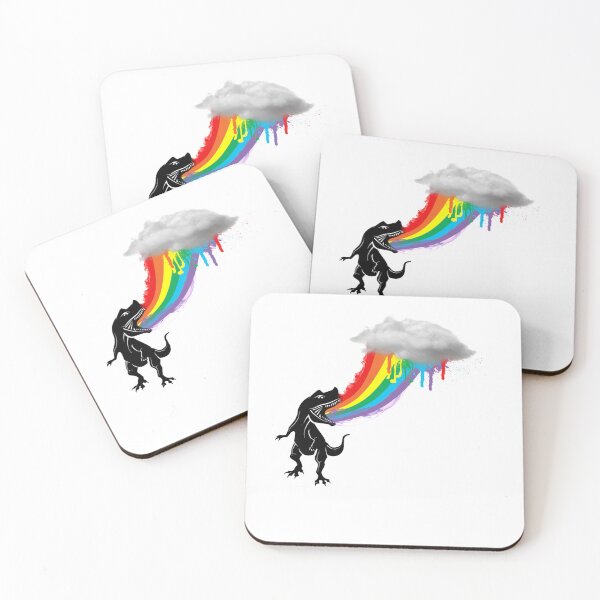 Item preview, Rainbow dinosaur designed and sold by toriankate.