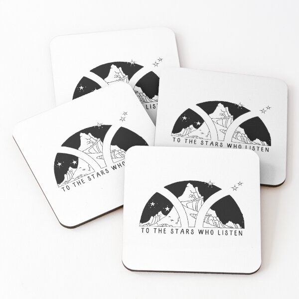 Item preview, To the stars who listen - black and white designed and sold by Neadoodles.