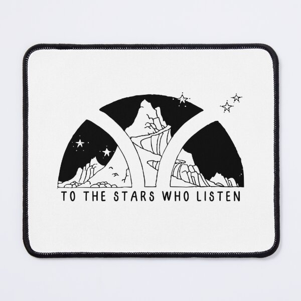 Item preview, To the stars who listen - black and white designed and sold by Neadoodles.
