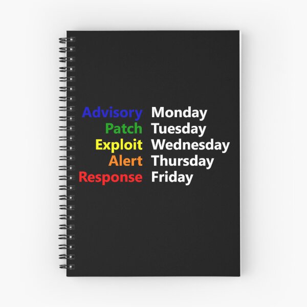 Item preview, The Incident Response Workweek (White) designed and sold by Hacktopus.