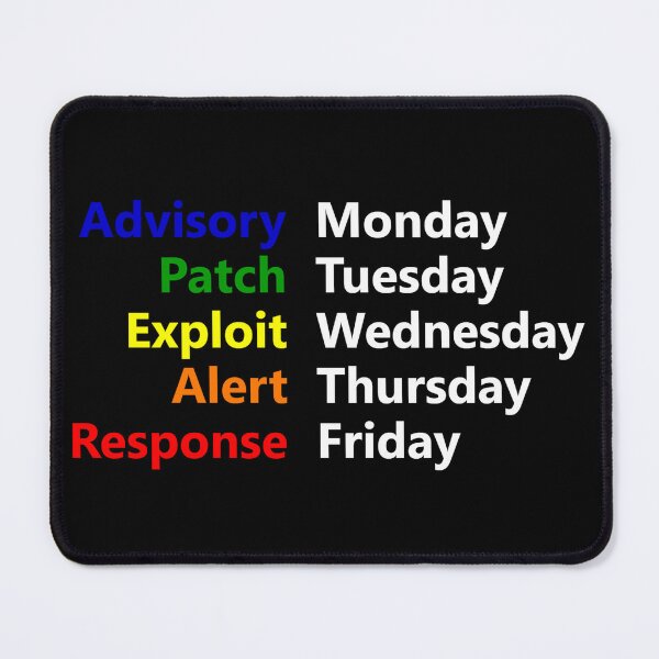 Item preview, The Incident Response Workweek (White) designed and sold by Hacktopus.