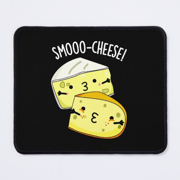 Item preview, Smoo-cheese Funny Cheese Pun (Dark BG) designed and sold by punnybone.