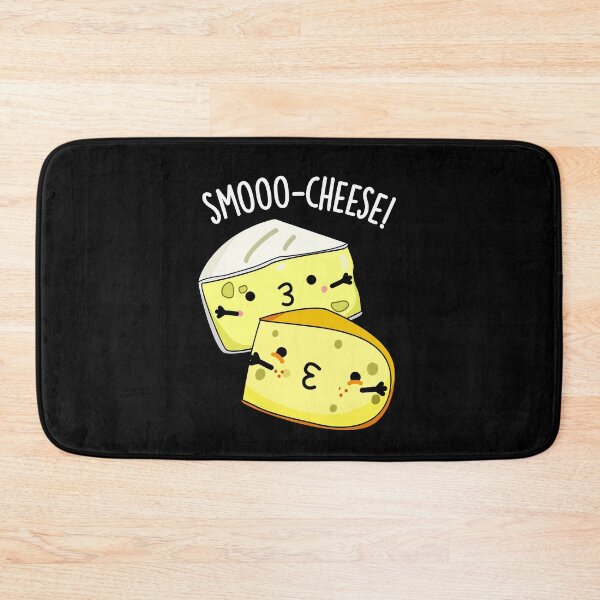 Item preview, Smoo-cheese Funny Cheese Pun (Dark BG) designed and sold by punnybone.