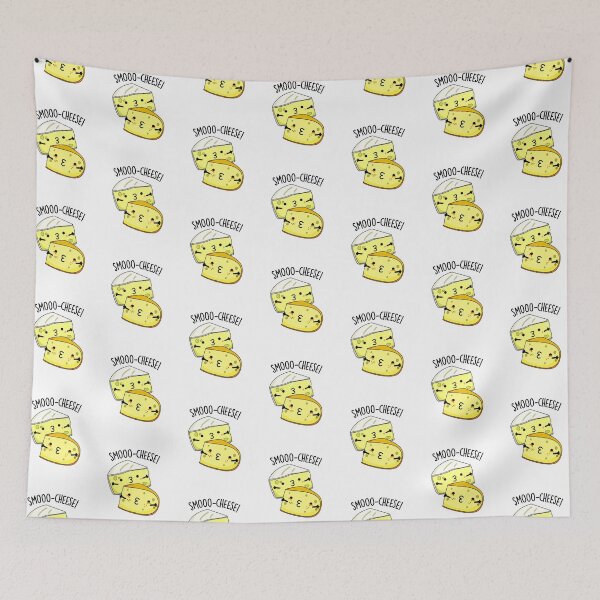 Item preview, Smoo-cheese Funny Cheese Pun  designed and sold by punnybone.