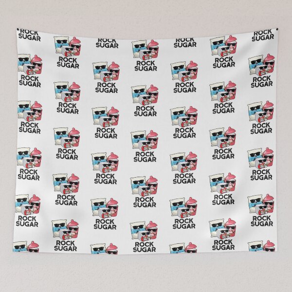 Item preview, Rock Sugar Funny Food Pun  designed and sold by punnybone.