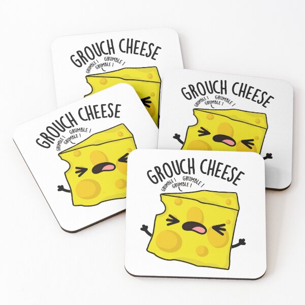 Item preview, Grou-cheese Funny Cheese Pun  designed and sold by punnybone.