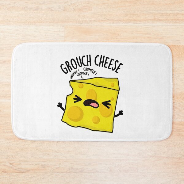 Item preview, Grou-cheese Funny Cheese Pun  designed and sold by punnybone.