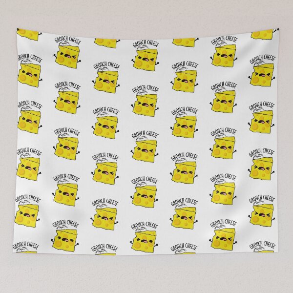 Item preview, Grou-cheese Funny Cheese Pun  designed and sold by punnybone.