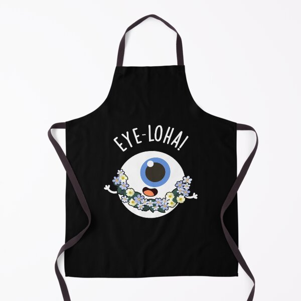 Item preview, Eye-loha Funny Eye Pun (Dark BG) designed and sold by punnybone.
