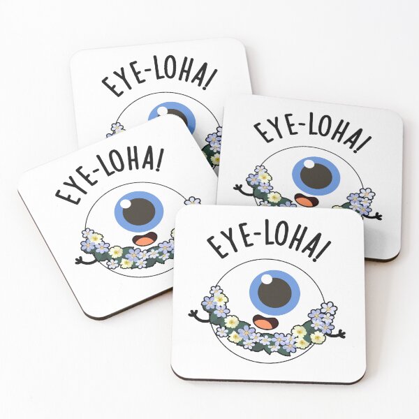 Item preview, Eye-loha Funny Eye Pun  designed and sold by punnybone.