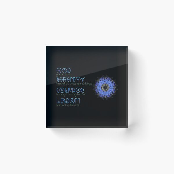 Item preview, Serenity Prayer designed and sold by foggynotion.