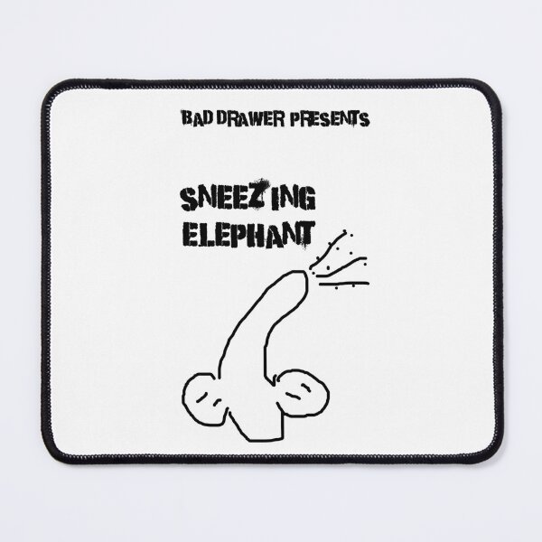 Item preview, Bad Drawer Presents | Sneezing Elephant   designed and sold by Iskybibblle.