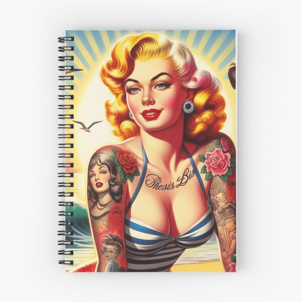 Item preview, Hot Blonde Pin-up designed and sold by PulpVintage.